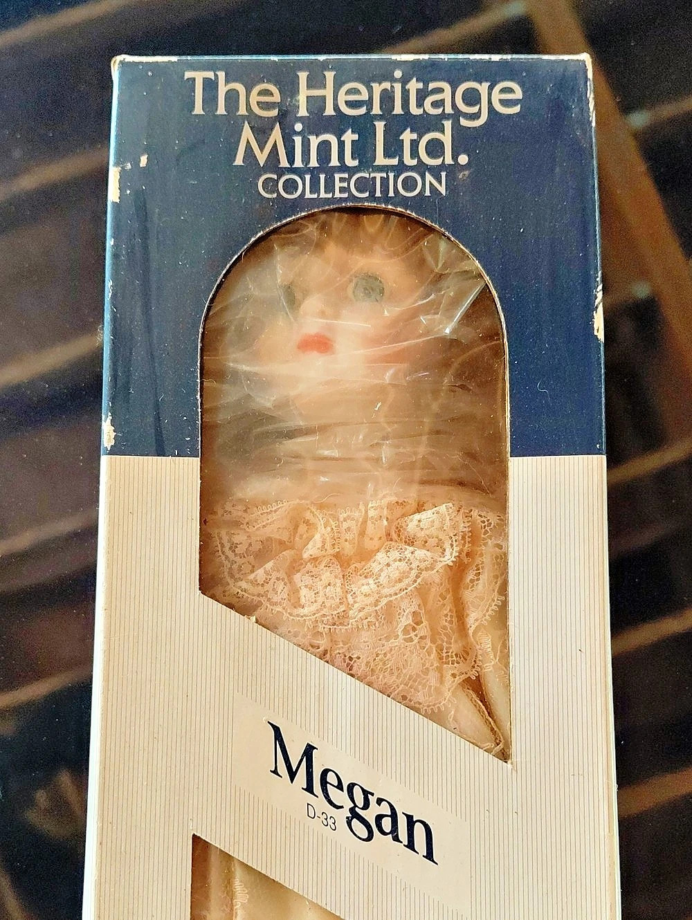 The Heritage Mint Ltd. Megan. 16-Inch Porcelain Doll in Cream